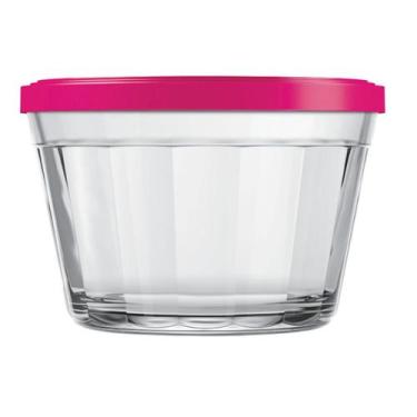 Imagem de Kit Potes Pequeno Americano Tampa Cor Sortida 350ml -  1Un - NADIR FIG