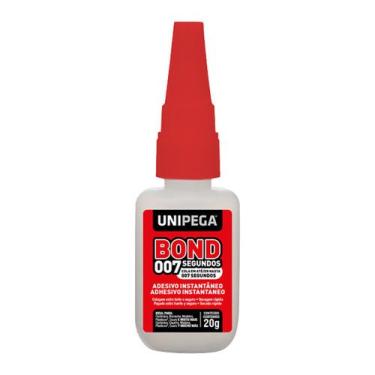 Imagem de Adesivo Instantâneo Bond007 20G - EXP0535.0073 - Unipega