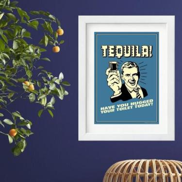 Imagem de Quadro Vintage Tequila- 60x48cm - Quadros On-line