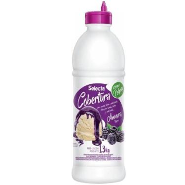 Imagem de Cobertura para Sorvete e Açai Sabor Amora 1.3kg Selecta