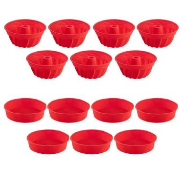 Imagem de Jogo Forma Silicone Espiral + Forma Redonda Sortida - 14Un - QUALITY H