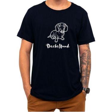 Imagem de Camiseta Pet Dachshund Salsicha Cachorro Cão Raça Presente - Loja Clic