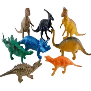 Imagem de Dinossauro de Brinquedo 8 Peças - Toy master