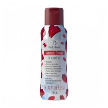 Imagem de Sabonete Líquido Íntimo 10 benefícios de Pétalas de Rosas 200ML  - Bio