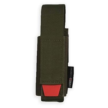 Imagem de Rescue Essentials Suporte universal de torniquete com aba vermelha (OD Green)