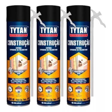 Imagem de kit 6 Espuma Expansiva Vedação De Teto Paredes E Juntas - Tytan, 6 uni