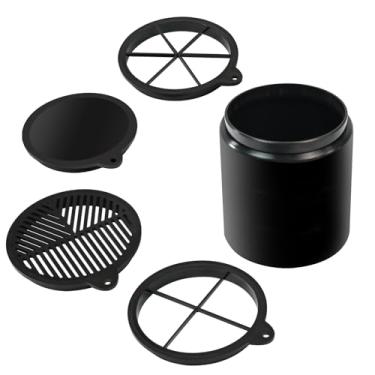 Imagem de XJJ Telescope Dew 10 cm, máscara Bahtinov, capa de tampa e conjunto de pontas de difração são compatíveis com ZWO SeeStar S50.