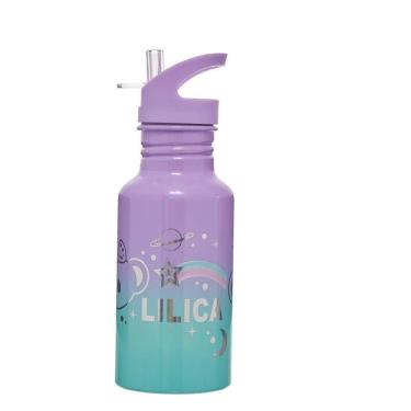 Imagem de Garrafa de Alumínio Pacific Lilica Ripilica Make a Wish Roxo