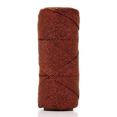 Imagem de Cordão Lurex Trançado Danitex 0,5mm - 50 Metros, COBRE