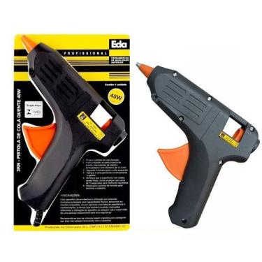 Imagem de Pistola Cola Quente Silicone 40w Bivolt Com Selo Inmetro 3kn - EDA