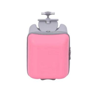 Imagem de Mala de viagem com rodas de plástico - Koti, Rosa