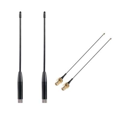 Imagem de Antena macia LoRa 10dBi Meshtastic 915MHz LoRa com conector macho SMA para placa OLED Heltec V3 Meshtastic LORA32 915MHz ESP32 LoRa + adaptador de cabo de extensão IPEX (2 conjuntos), Eifagur