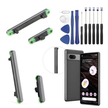 Imagem de Para Google Pixel 7 Botão de Volume Ligar Chave de Substituição Chave de Bloqueio Botão Ligar (Desligar) Pixel 7 Botão de Volume Lateral Acessórios Parte