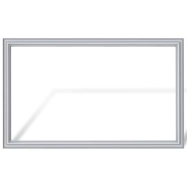 Imagem de Gaxeta de porta de freezer WPW10714545 atualizada para Whirlpool Kenmore, 53,5 cm x 87 cm W10164045 Junta de porta de geladeira adequada para Maytag & Kitchen Aid Freezer Door Seal Peça de