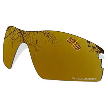 Imagem de Bsymbo Lentes polarizadas de bronze 1,4 mm de espessura para óculos de sol Oakley Radar Pitch