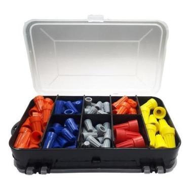 Imagem de Caixa 180 Conector De Torção Emenda Fios Cabos 0,8 A 16Mm - Decorarmai