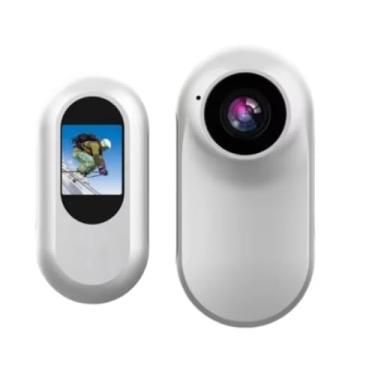 Imagem de Mini câmera de ação 1080p HD, câmera esportiva de montagem magnética com anti-balanço, suporte para capacete e bicicleta, filmadora DV à prova d'água para aventuras ao ar livre, ciclismo e viagens