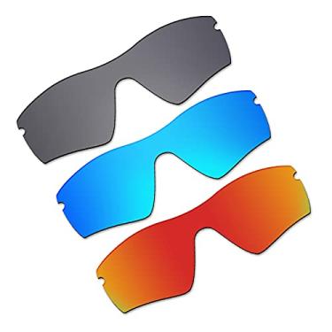 Imagem de Kygear Lentes de substituição à prova de brilho de 12 mm compatíveis com óculos de sol Oakley Radar Path Aoo9151ls
