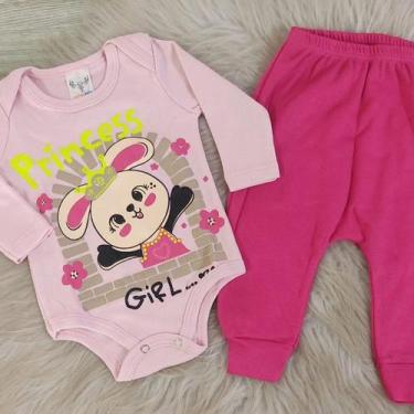 Imagem de Kit 2 conjunto body Saruel Feminino, cores e estampas sortidas - Reidi
