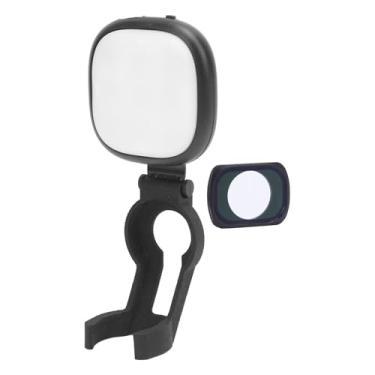 Imagem de Luz de Vídeo LED para Bolso 3, Luz de Selfie Em Vlog Leve Com 1/4 Filtro de Névoa Preta para Bolso 3, Iluminação Portátil de Fotografia, 7 Modos 3 Temperatura de Cor