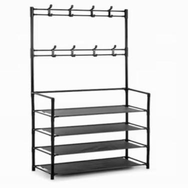 Imagem de Rack Sapateira Arara Roupa Sapato Tenis Sala Quarto Closet - Imporient