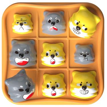 Imagem de Jogo de Tabuleiro BONITOTO Gobblet Gobblers Tic Tac Toe Kids 4+ Year
