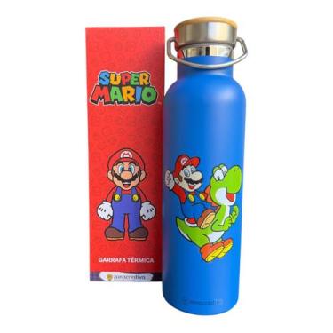 Imagem de Garrafa Inox Camp Super Mario 600ml - ZonaCriativa