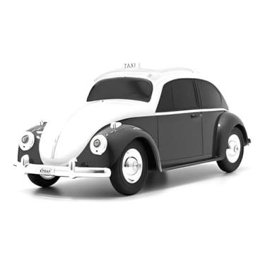 Imagem de Caixa de Som Bluetooth Retrô Carro, 3W RMS, Rádio FM, USB (Preto)