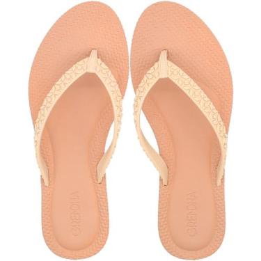 Imagem de Tamanco Rasteiro  Grendha Todo Dia Feminino, Nude, 36