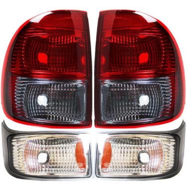 Imagem de 4 Lanterna Traseira para Ônibus Marcopolo G6 Volare Fumê - SILO