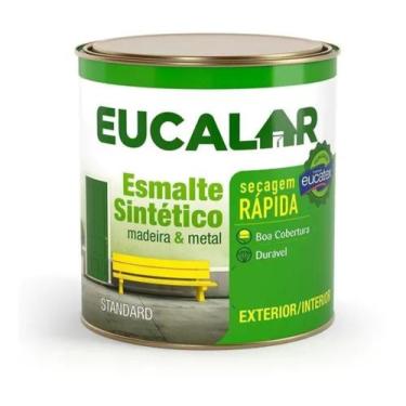 Imagem de tinta esmalte eucalar verde nilo 900 ml