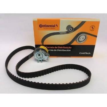 Imagem de Kit Correia Dentada + tensor Renault Clio Sandero Logan 206 1.0 16v Contitech Ct1045k1