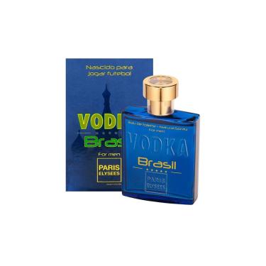 Imagem de Perfume Importado Masculino Vodka Brasil Blue Paris Elysees 100ML