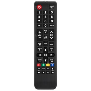 Imagem de Controle remoto de substituição compatível com Samsung LFD TV Comercial LCD Display OH55D OH24E RH48E QM65H QM85D RH55E UE46D UE55D OH46F DH40D QM55H OM46F-K DB32D QB65N QB75N DB32E DB40D OH55F DH48D