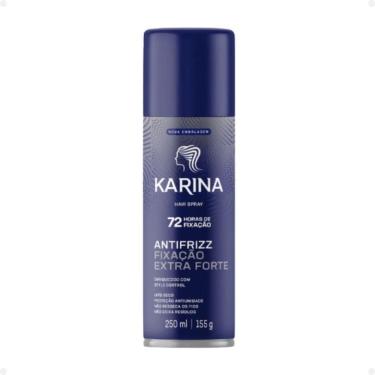 Imagem de Hair Spray Karina Antifrizz Fixação Extra Forte 250ml