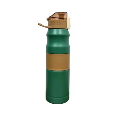 Imagem de Garrafa Térmica Diwangxin 600ml (Verde Bandeira)