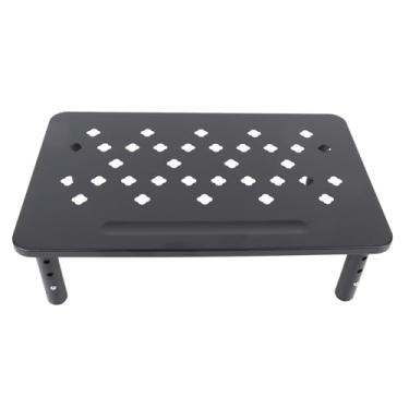 Imagem de Suporte para monitor, suporte para laptop de mesa, suporte ajustável de aço carbono para monitor de computador, laptop, impressora, TV, capacidade de carga de 20 kg, confortável