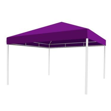 Imagem de Tenda piramidal 4x4 cobertura e estrutura) - GOIANIA TENDAS, Roxo