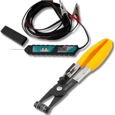 Imagem de Caneta Polaridade + Alicate Automotivo Para Abraçadeiras Elásticas - K