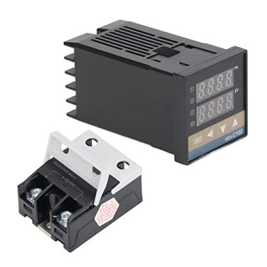 Imagem de Controlador de Temperatura do Termostato PID Conjunto de Temperatura 0−400 ℃ Com relé Termocópia Afunção Industrial Afluindo Resposta Rápida para o Aquecedor Agrícola Indústria