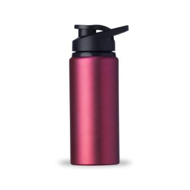 Imagem de Squeeze Alumínio 600ml - JRMarketing, Rosa mate