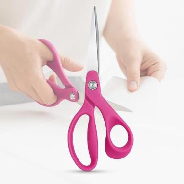 Imagem de Tesoura Grande Lamina Afiada Multiuso 10 Pol Para Corte Costura Tecido