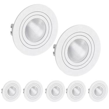 Imagem de 7 Spot Face Plana Redondo Par30 E27 Save Energy