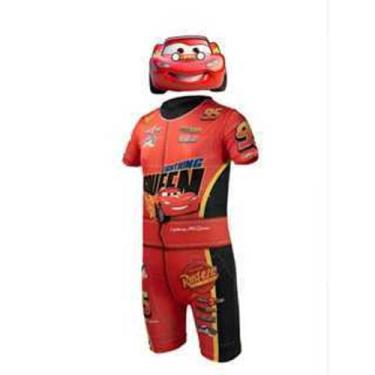 Imagem de Fantasia Infantil Roupa Rêlampago Mcqueen Carros - SGB MODAS, C, Másca
