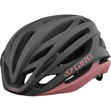 Imagem de Giro Capacete De Ciclismo Estrada Syntax Mips Para Adultos - Carvão Metálico Fosco/Rosa Empoeirado, Médio (55-59 Cm)
