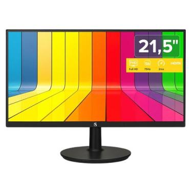 Imagem de Monitor Gamer 21,5 Pol, Full HD 75Hz 2ms HDMI/VGA M215WHD 3Green