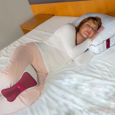 Imagem de Travesseiro Apoio Postura Pernas Joelhos Dormir Coluna