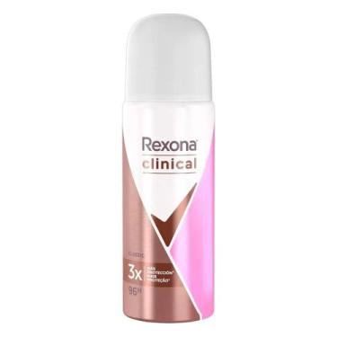 Imagem de Desodorante Antitranspirante Aerosol Rexona Clinical Classic Feminino 