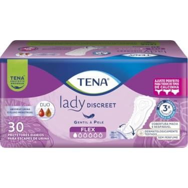 Imagem de Tena Lady Discreet Flex, Protetor Diário, 30 Unidades