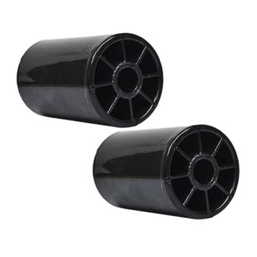 Imagem de Generic 2 peças de rodas de rolo anti-escalpo para cortador de grama, acessórios portáteis, fáceis de usar, rolos de substituição, peças resistentes
